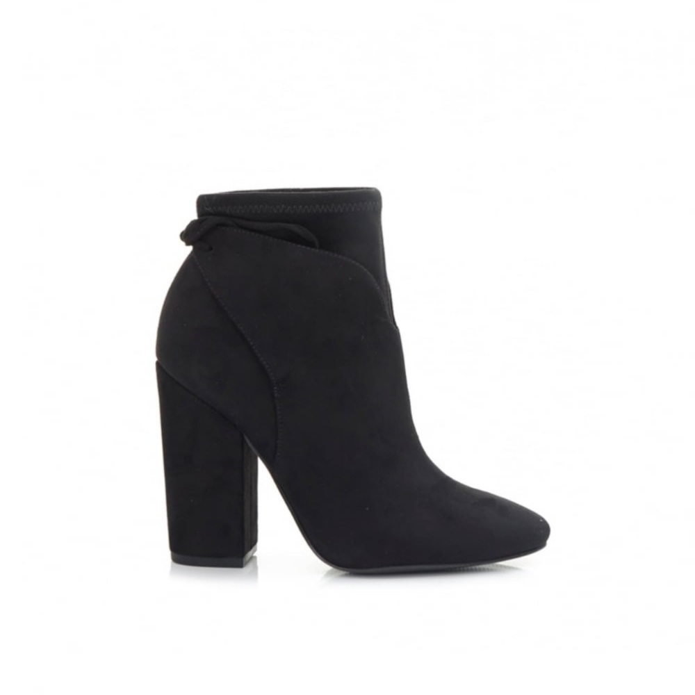NWT Rare! Kendall+Kylie Black Suede Lace Up Boots